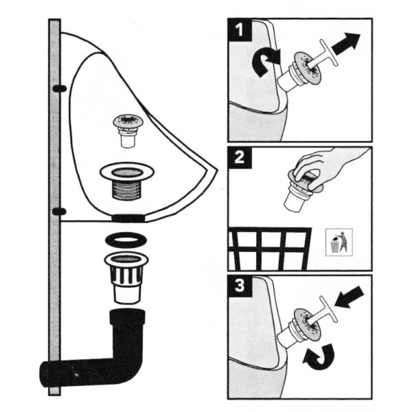 kit bonde + valve parachute + clé de sécurité