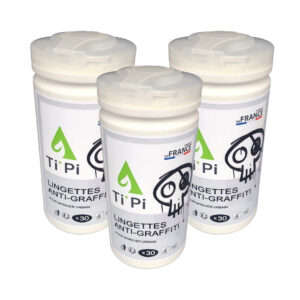 lot lingettes anti graffitis x3