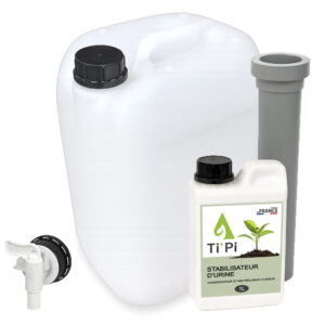 kit stockage urine confort d'utilisation et anti odeur
